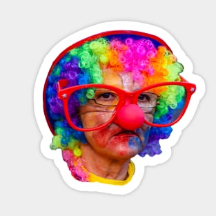 Carnival Clown Sticker